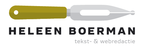 Heleen Boerman Tekst- en Webredactie