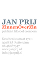 Zinnen Over Zin