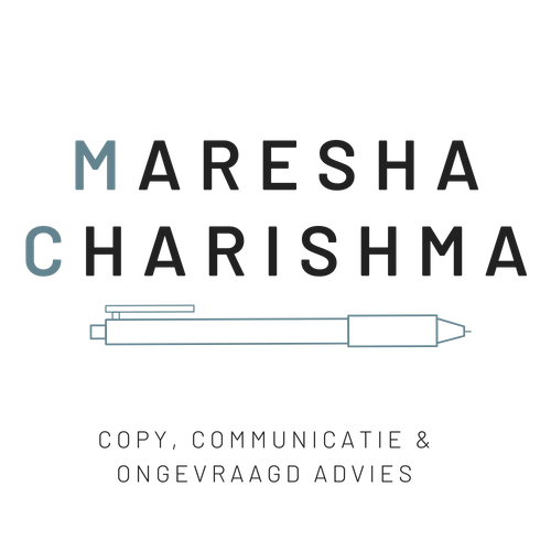 Maresha Charishma | Copy & Communicatie